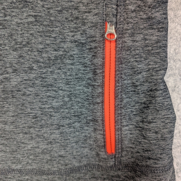 Champion women long sleeve athletic jacket lightweight full-zip slim gray small - Picture 4 of 10